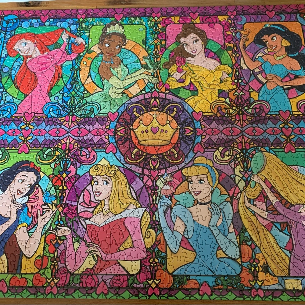 Disney 1000 piece princess mosaic puzzle - Picture 5 of 7
